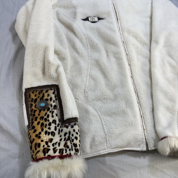 Hell Is For Heroes Ski Fleece Plush Aztec Velour Jacket - Picture 6 of 14